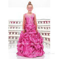 Beaded appliqued custom-made pageant dress flower girl dresses CWFaf3354
